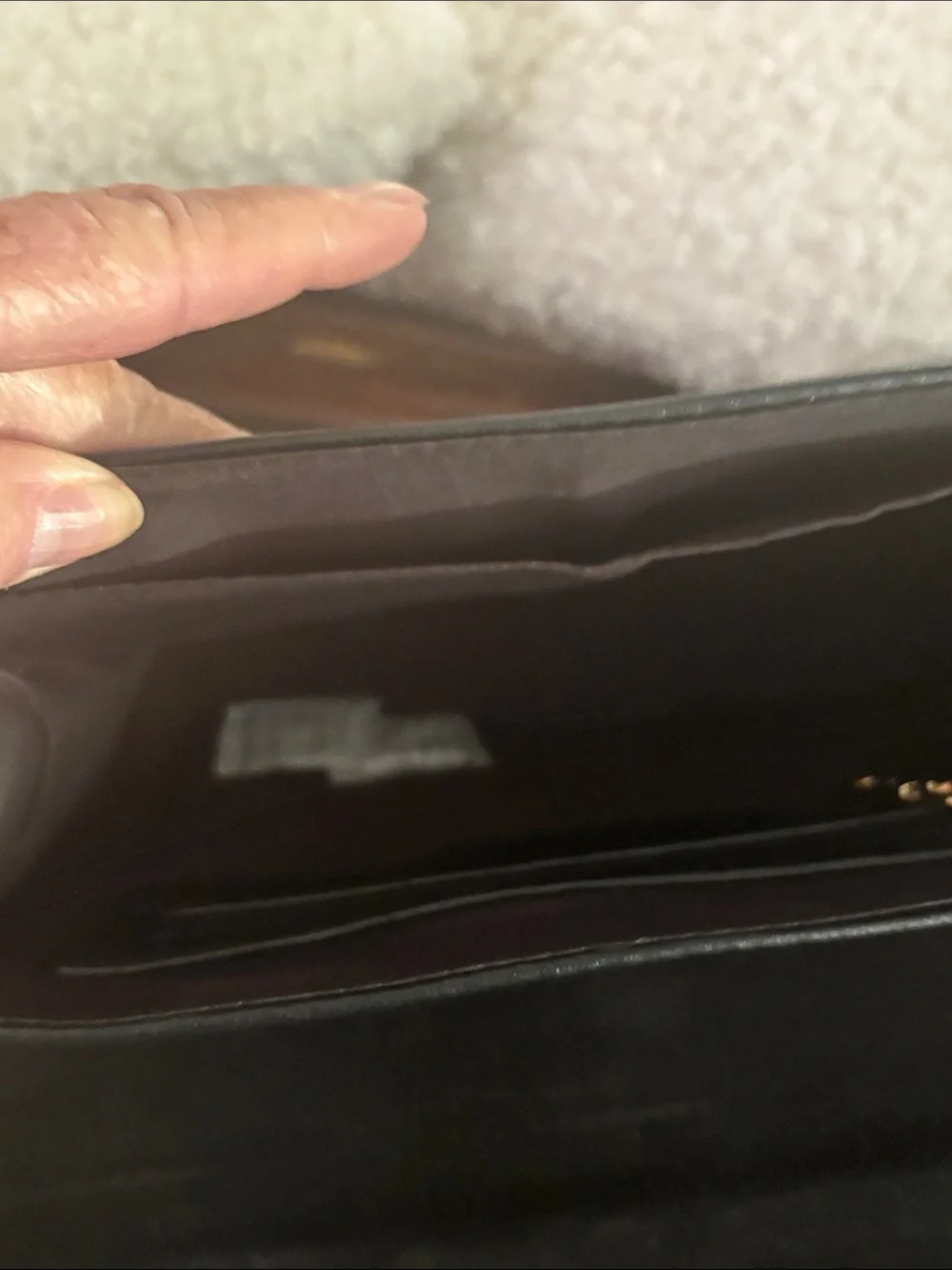 Badgley Mischka Black Vegan Leather Studded Satchel with Gold Hardware